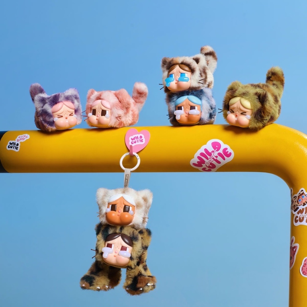 CRYBABY Wild but Cutie Series - Vinyl Plush Pendant Blind Box Confirmed
